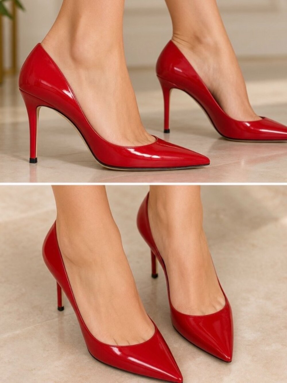 Hot Patent Red High Heels